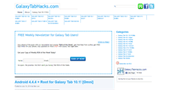 Desktop Screenshot of galaxytabhacks.com